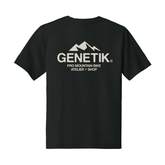 Youth Tech T-Shirt Genetik Atelier + Shop - Black - Genetik Sport